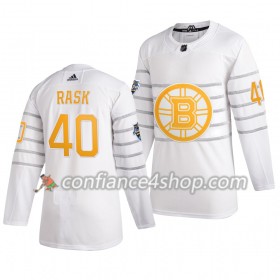 Adidas Maillot de Hockey Boston Bruins Tuukka Rask 40 Blanc 2020 NHL All-Star Authentic - Homme